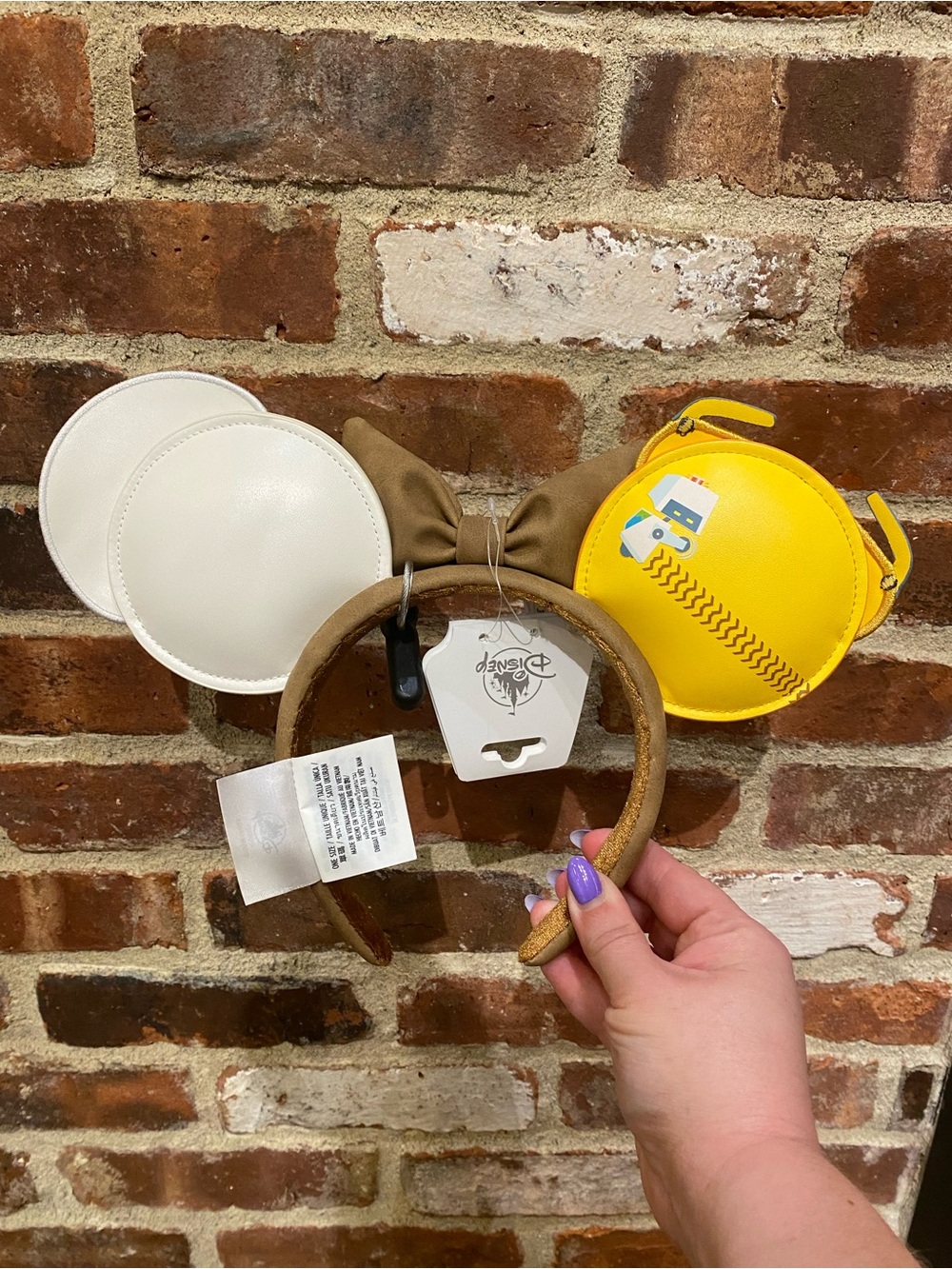 2026 Disney Parks D23 Pixar Wall-E & Eve Ear Headband NEW - Picture 2 of 2